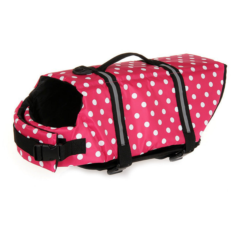 Pet Dog Swimming Swimsuit Adjustable Reflective Waterproof  Protective Dog Life Jacket Vest