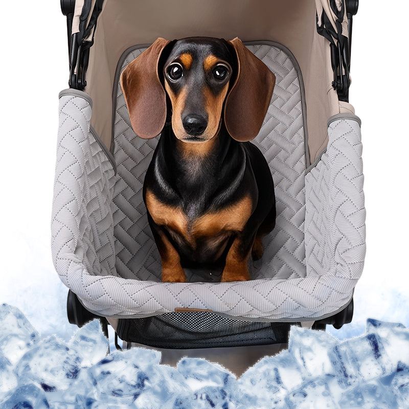 Pet Mat Soft & Washable Cooling Summer Mat For Pet Stroller