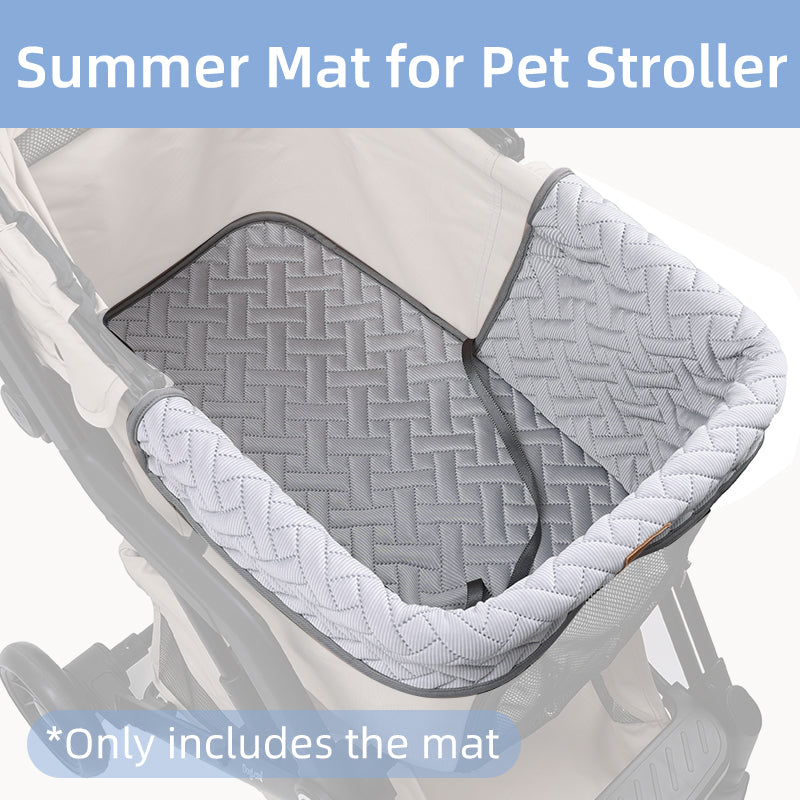 Pet Mat Soft & Washable Cooling Summer Mat For Pet Stroller