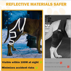 Professional Dog ACL/CCL Knee Brace with 6-Metal Stabilizers