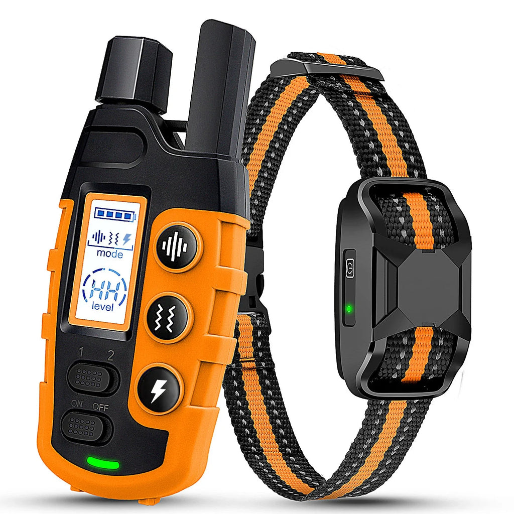 3300Ft Waterproof Electric Dog Training Collar for 5-120lbs Puppy with Remote Control