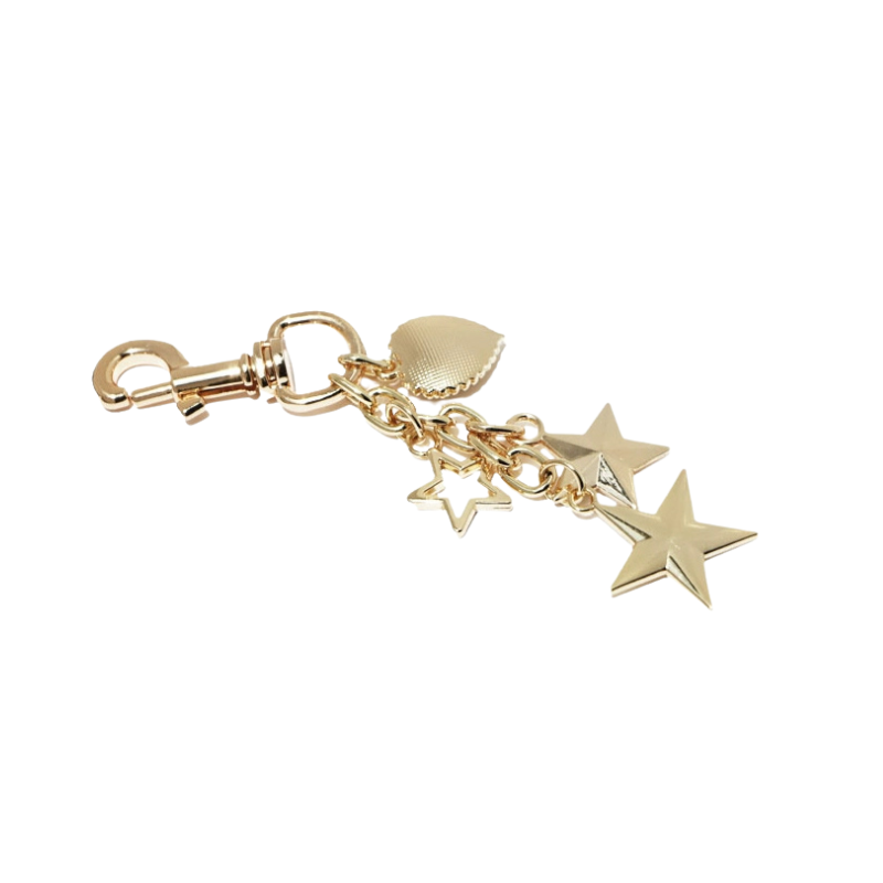 Shiny Star Metal Purse Charms