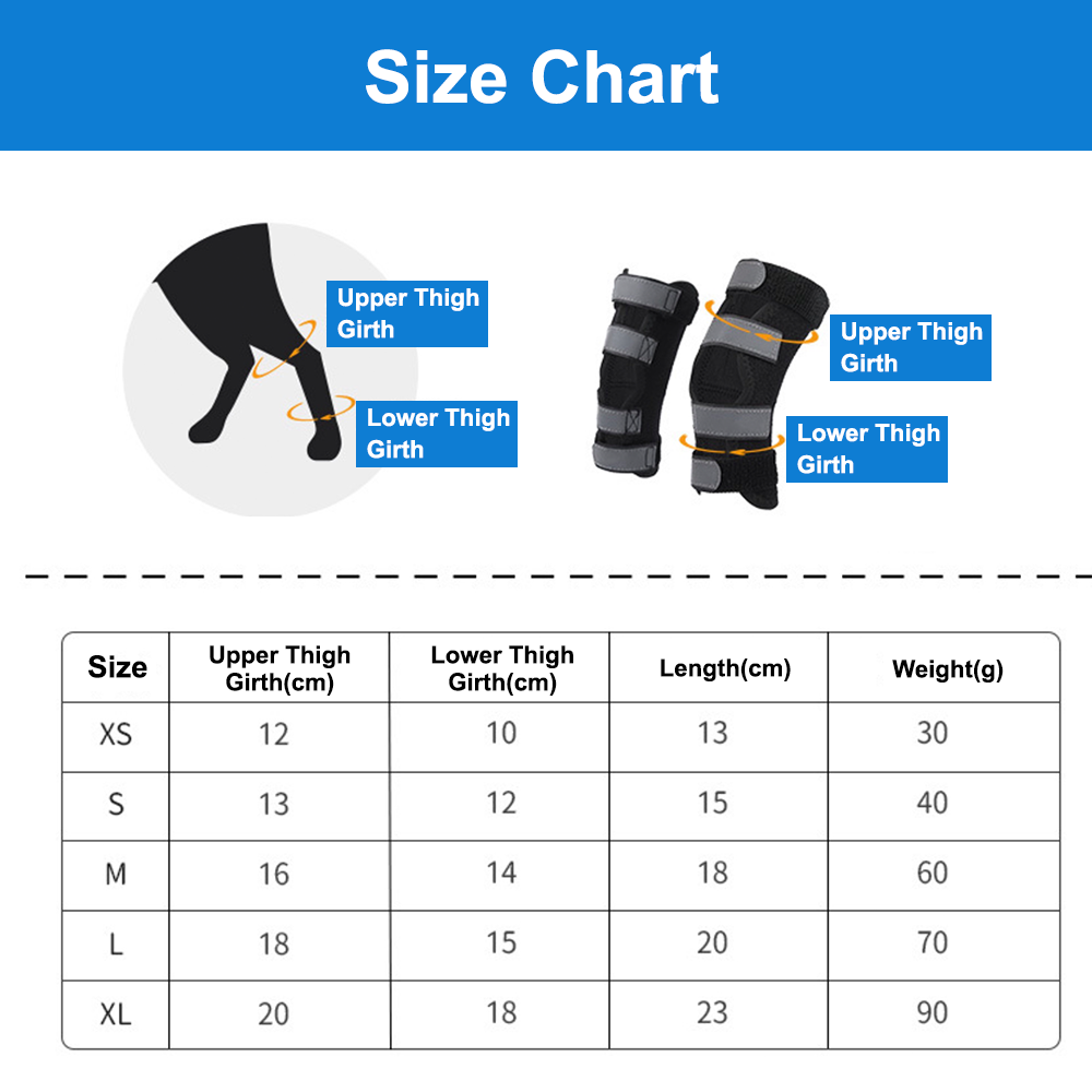Stabilizing Dog Rear Leg Support Brace