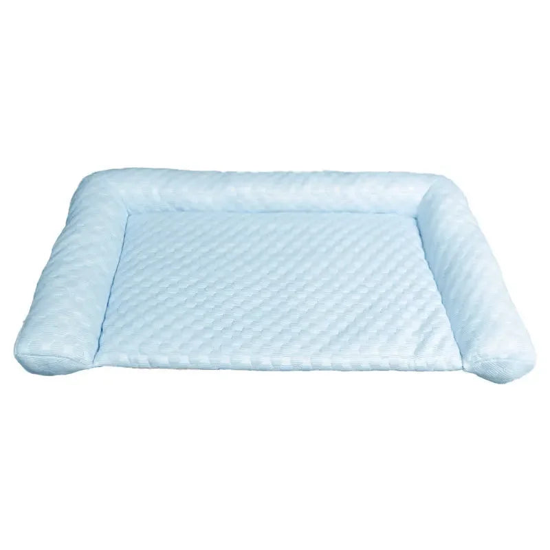 Summer Cooling Ice Silk Mat & Bed Set for Dogs Cats
