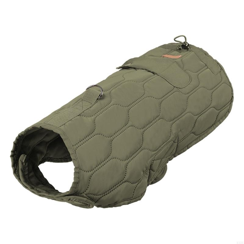 Winter Jacket Dog Warm Clothes For Dogs Warm Thermal Vest Dog Coat Cold Weather Coat With Sturdy D-Ring