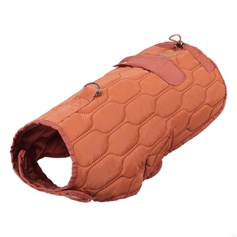 Winter Jacket Dog Warm Clothes For Dogs Warm Thermal Vest Dog Coat Cold Weather Coat With Sturdy D-Ring