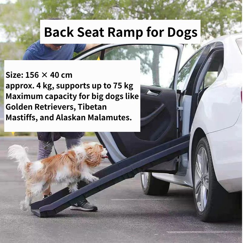 Foldable Dog Stairs for Car Front Seat