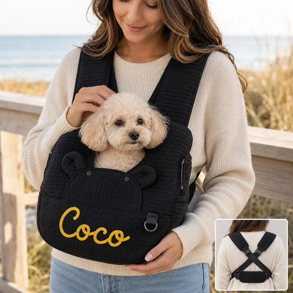 Puptailor Personalized Pet Carrier Backpack