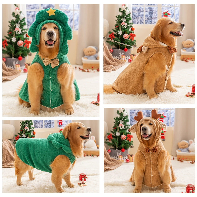 Dog Christmas Outfit for Large Dog