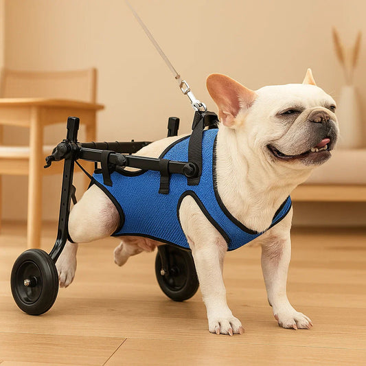 Lightweight Adjustable Dog Wheelchair for Rear Legs