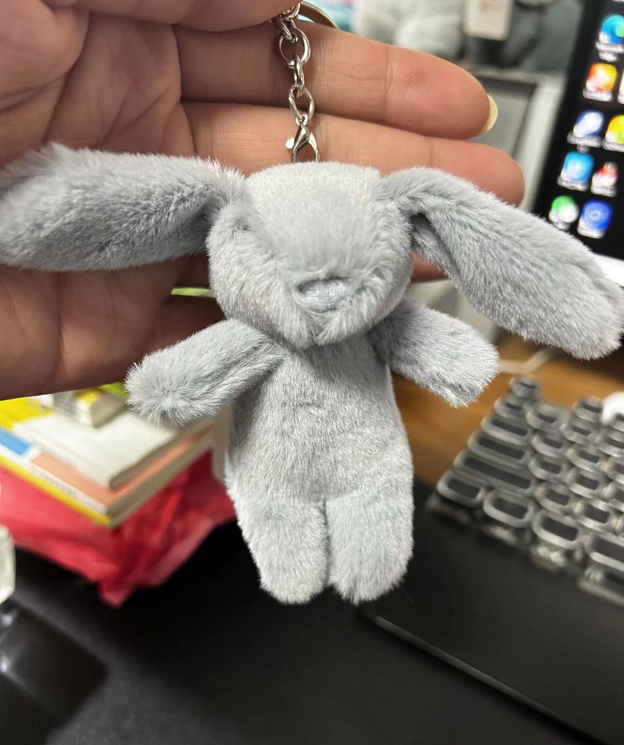Kawaii Plush Rabbit Purse Charm