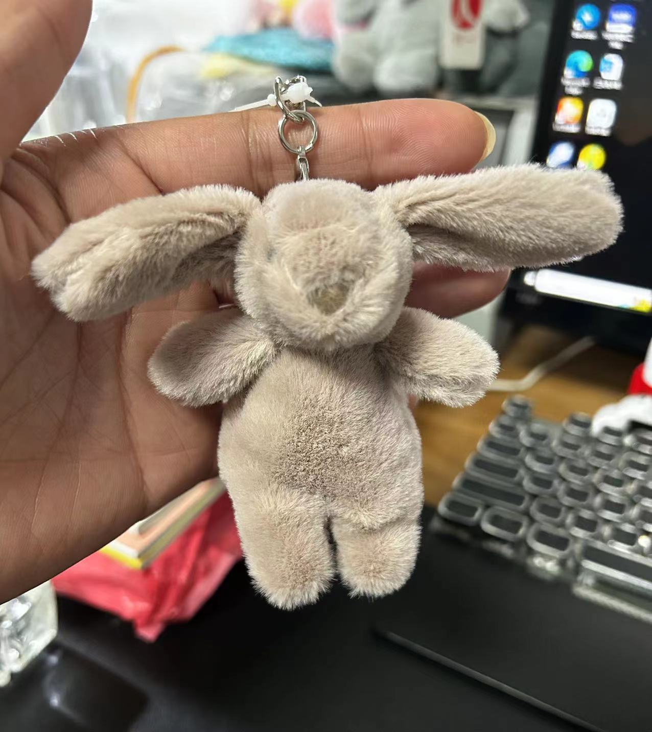 Kawaii Plush Rabbit Purse Charm