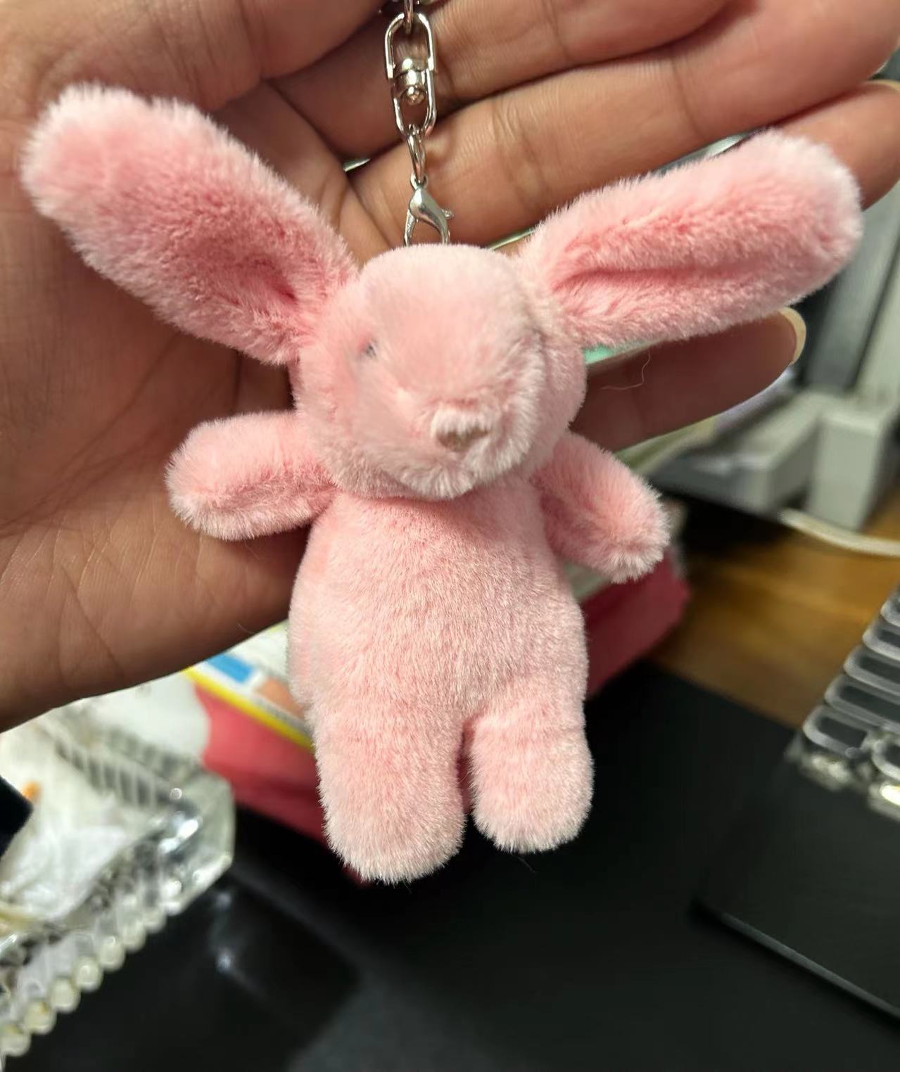 Kawaii Plush Rabbit Purse Charm
