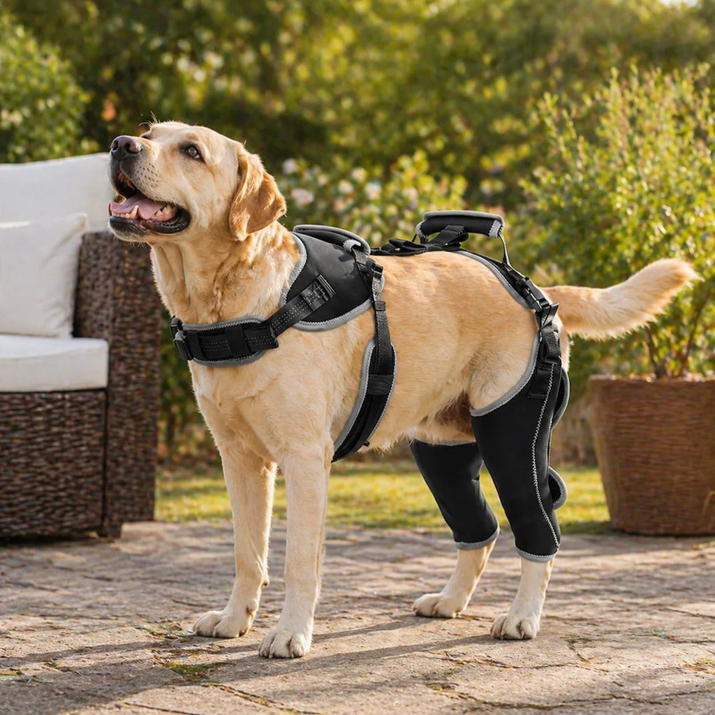 Adjustable Dog ACL Knee Brace – Single/Dual Leg Support
