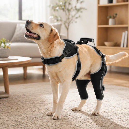 Adjustable Dog ACL Knee Brace – Single/Dual Leg Support