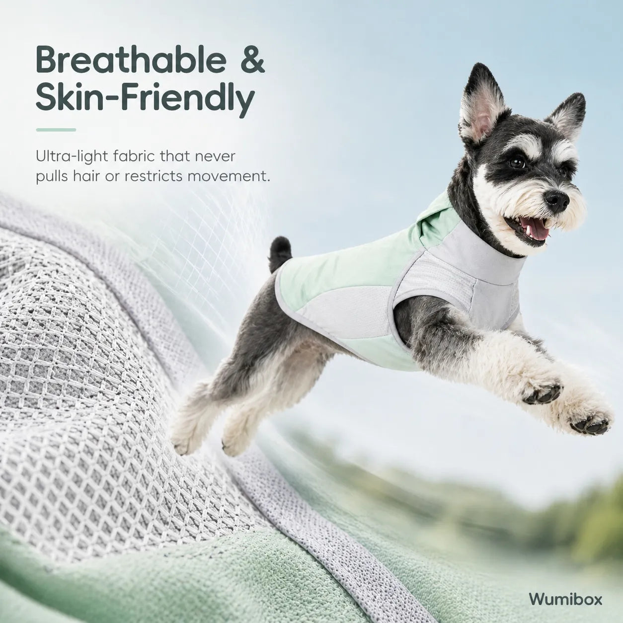 Dog Cooling Vest for Chest & Back