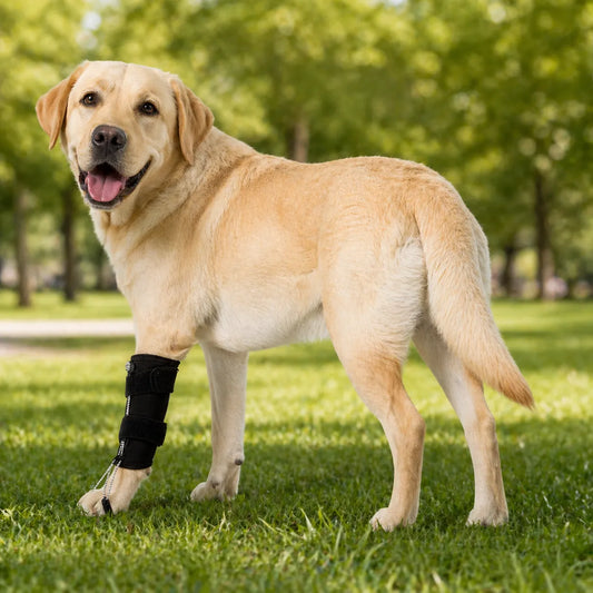 Dog Knuckling Brace for DM & IVDD - Anti-Drag Front & Back Leg Support