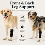 Dog Knuckling Brace for DM & IVDD - Anti-Drag Front & Back Leg Support