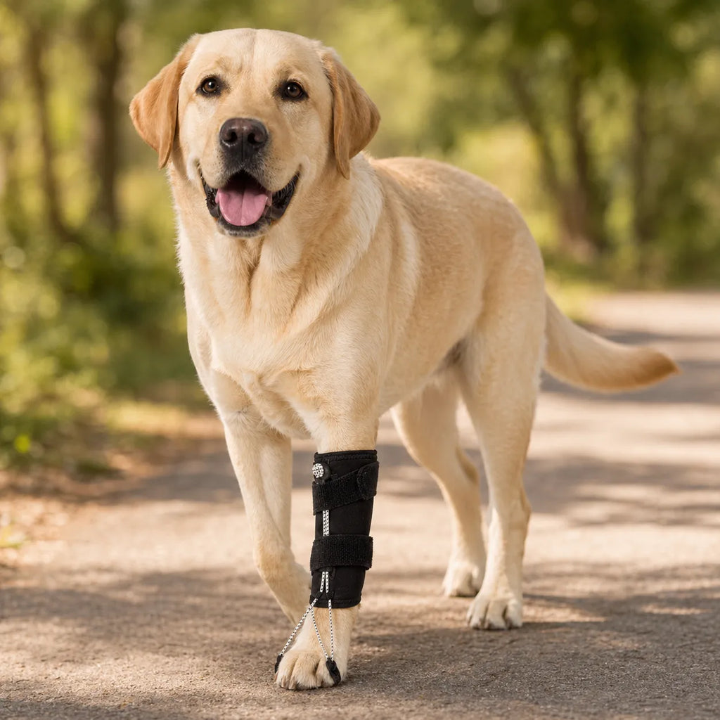 Dog Knuckling Brace for DM & IVDD - Anti-Drag Front & Back Leg Support