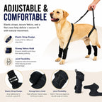 Dog Leg Support Brace with Lift Strap